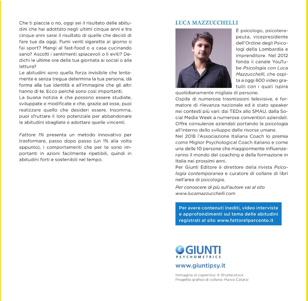 Fattore 1%::Piccole abitudini per grandi risultati