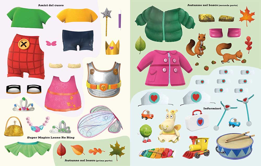 Bing. Oggi mi vesto da...::Con più di 150 stickers!