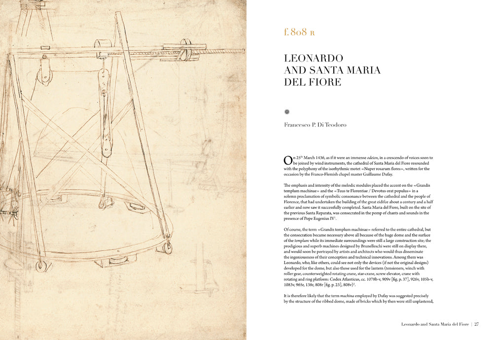 Leonardo & Florence::Selected folios from the Codex Atlanticus