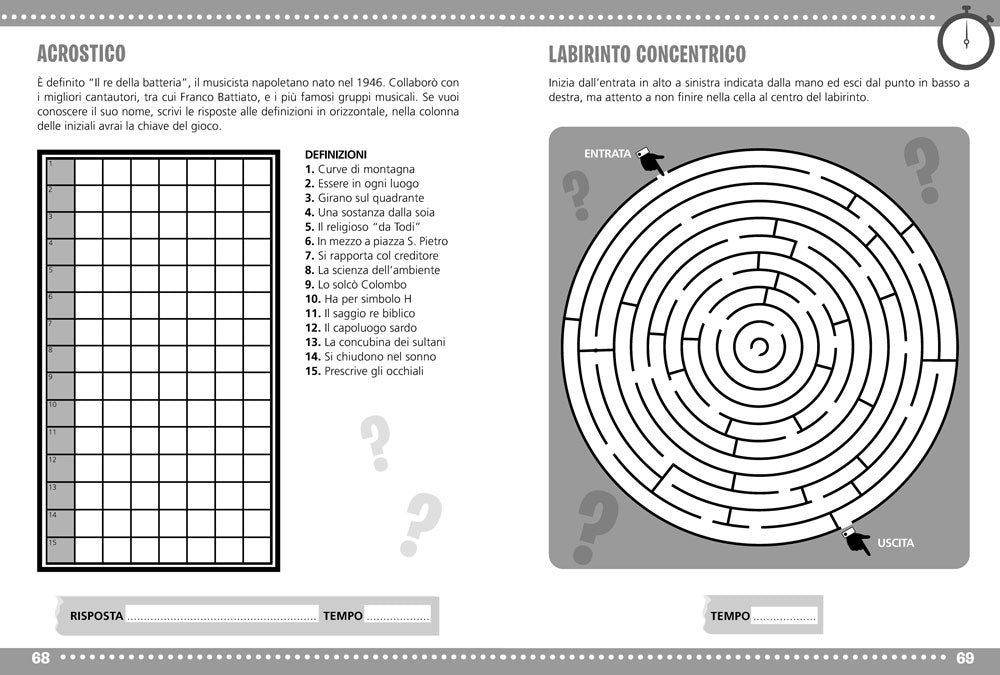 Conto alla rovescia::Enigmi da 5 minuti