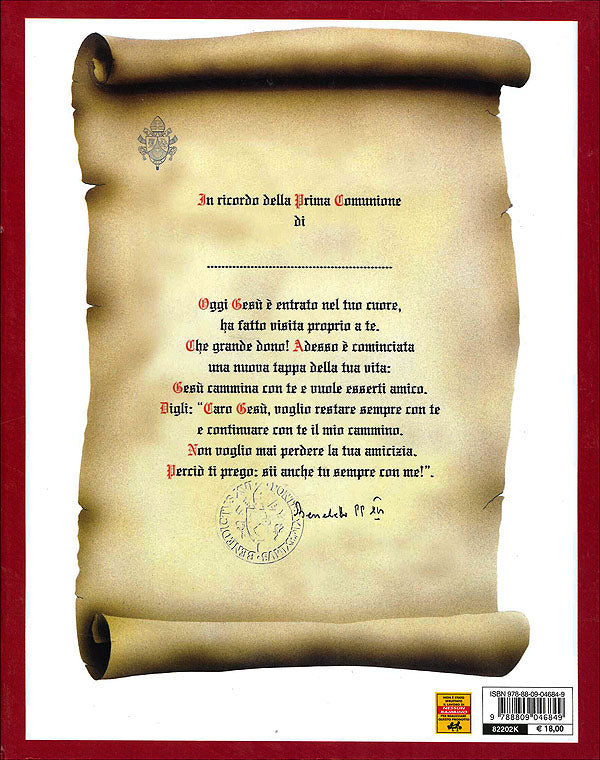 L'incontro::L'album ricordo della mia prima Comunione