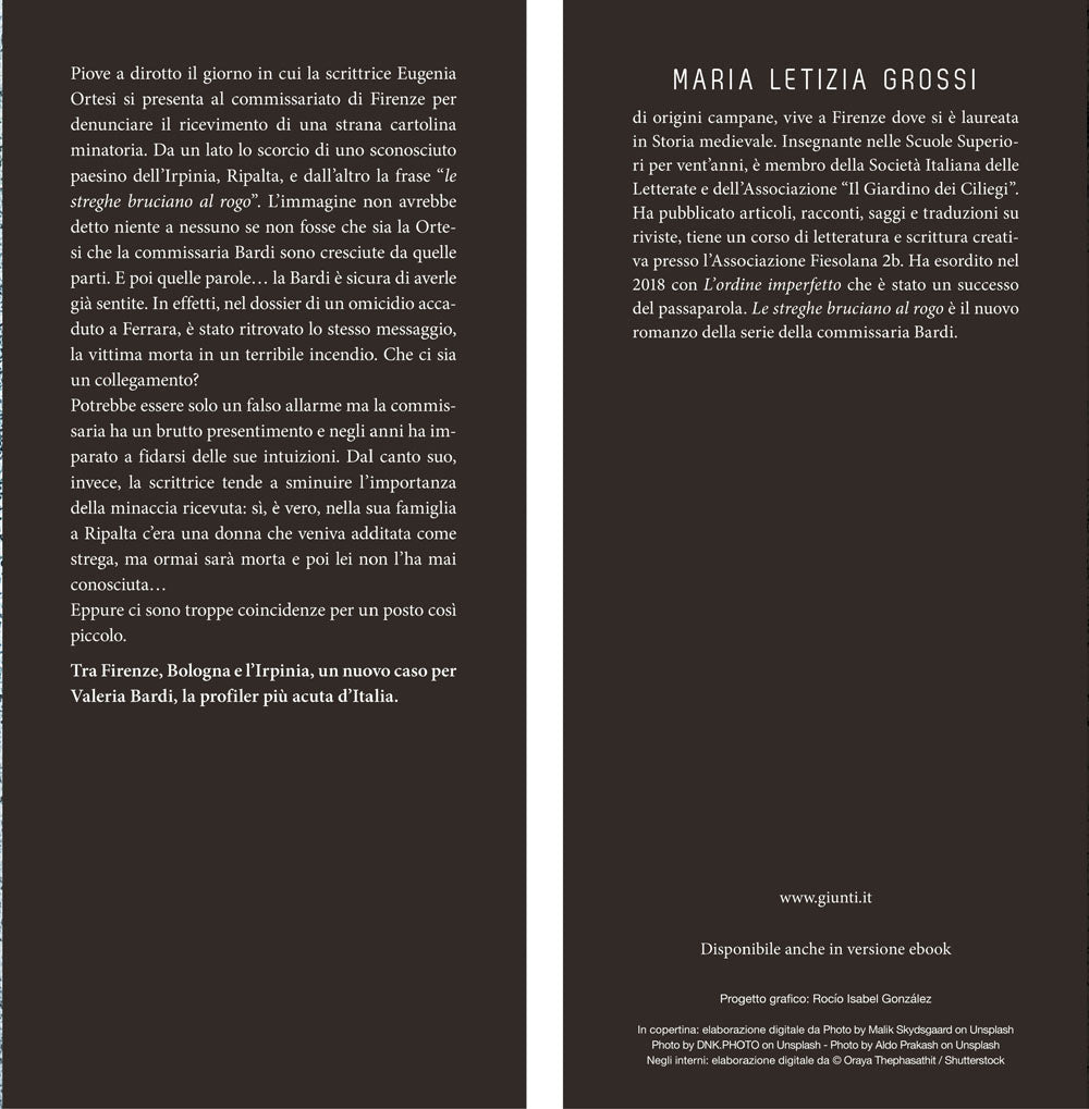 Le streghe bruciano al rogo::La seconda indagine della commissaria Bardi
