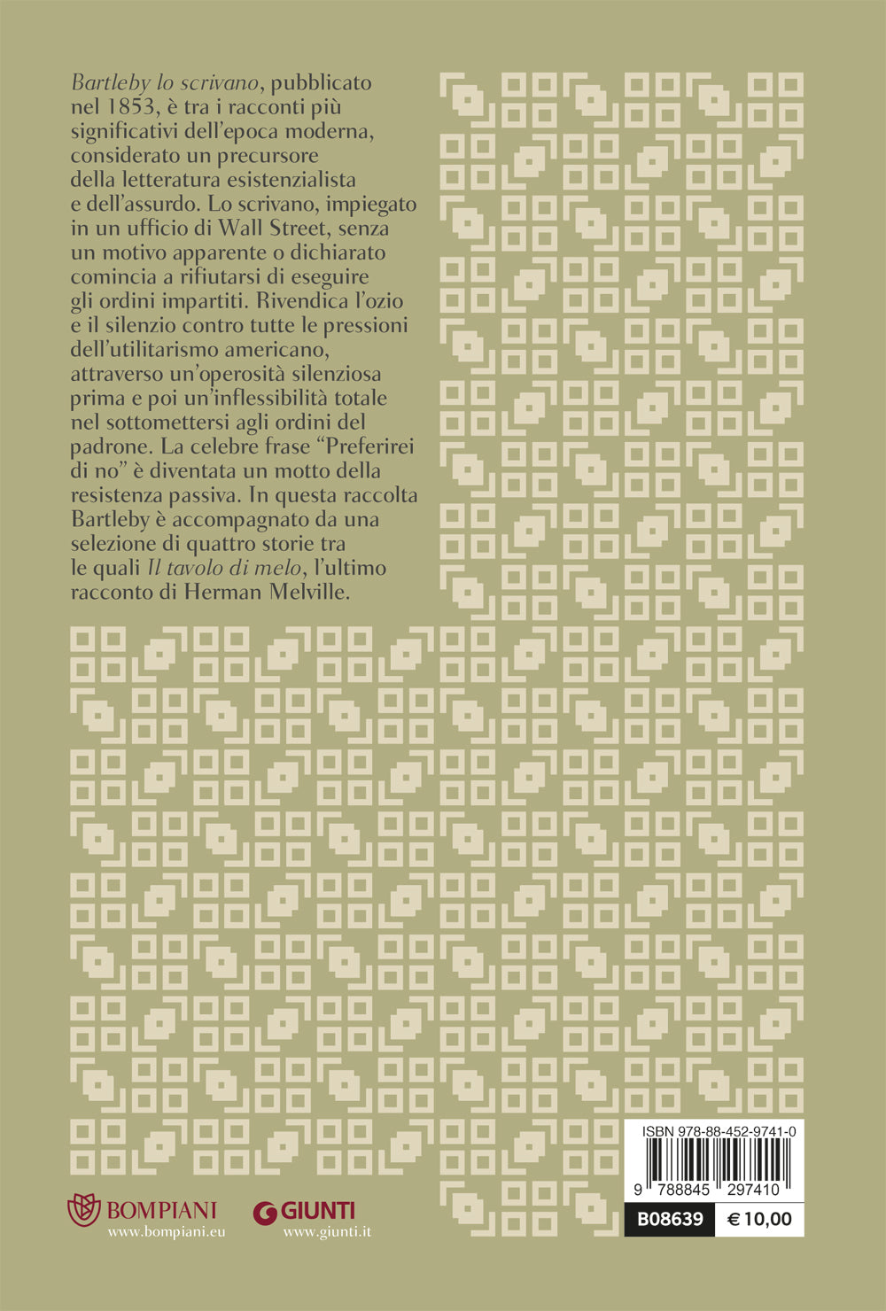 Bartleby lo scrivano e altri racconti