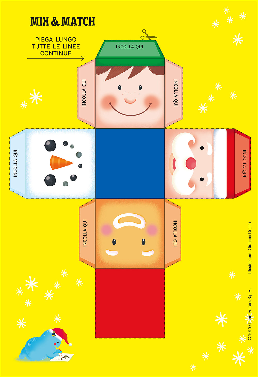 Viva il Natale::Storie, filastrocche e tanti oggetti natalizi da costruire! - Contiene: un libro con adesivi, 12 schede, 2 quartini