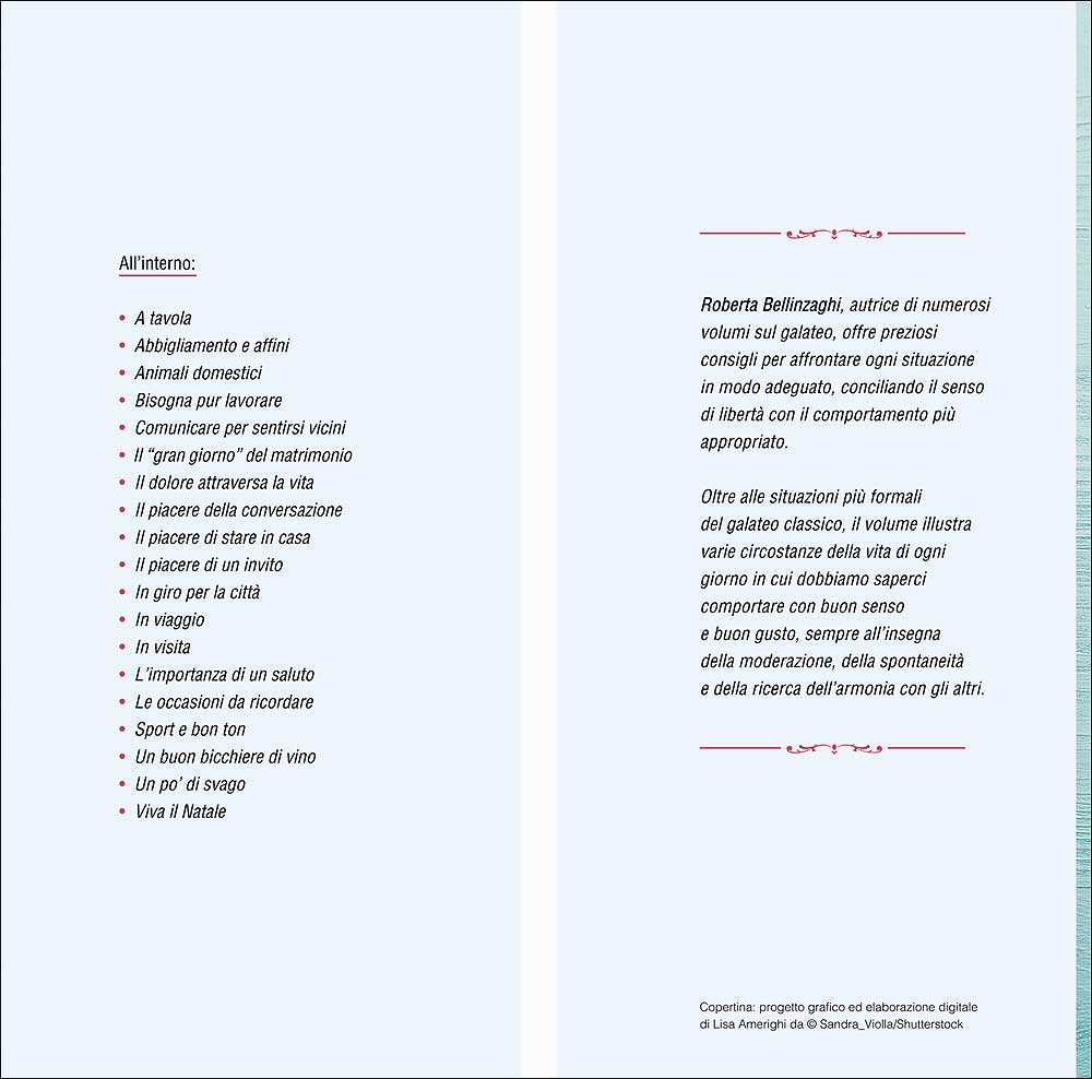 Il Galateo::Come comportarsi in ogni occasione