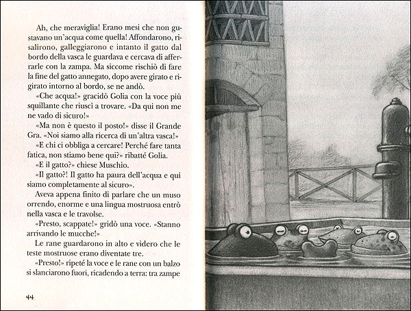 La compagnia della pioggia::Avventura 10+ Illustrazioni di Francesco Mattioli