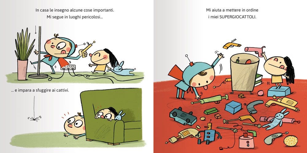 Anche i Supereroi possono avere una sorellina