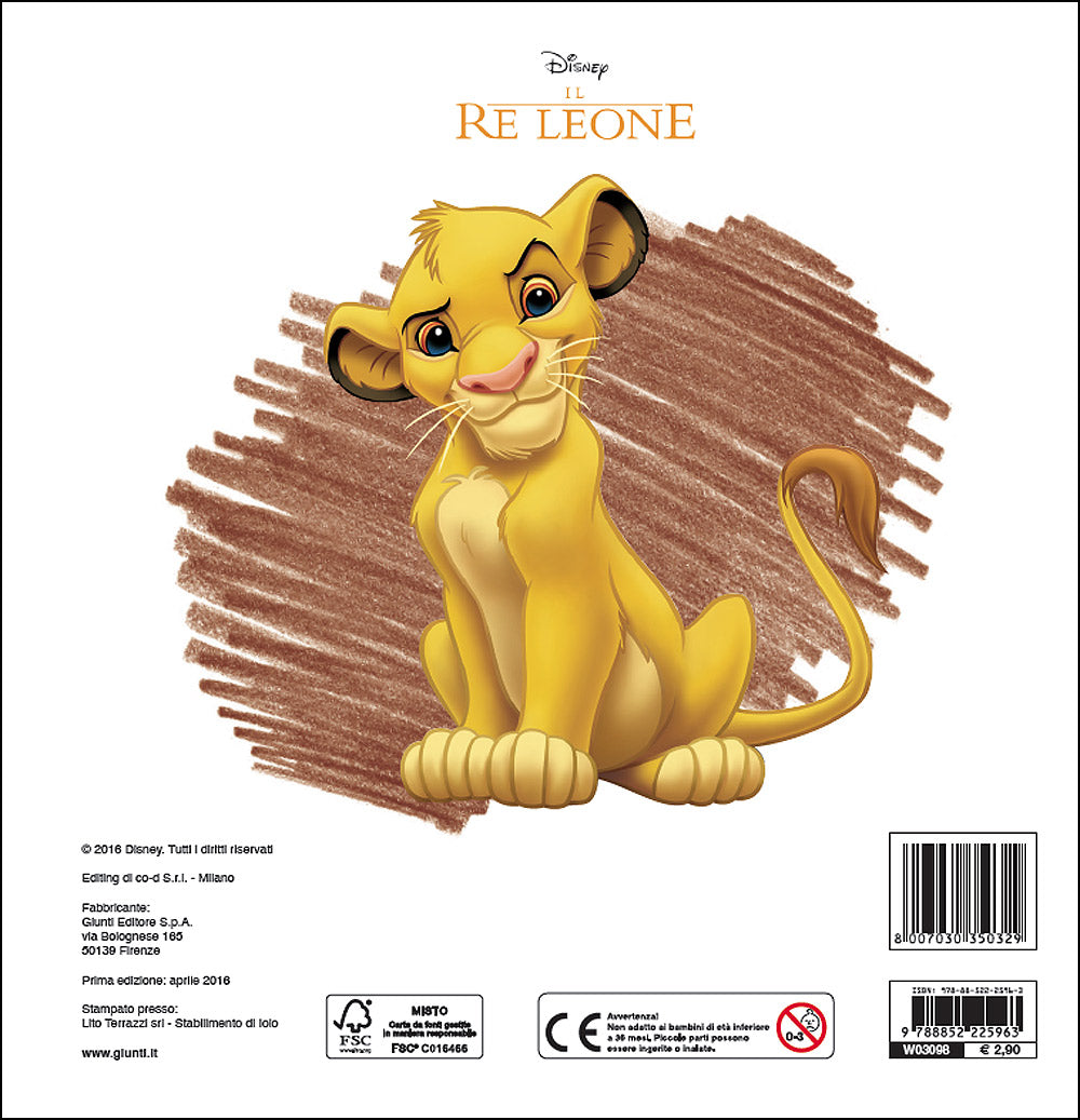 Il Mio Primo Album da Colorare - Il Re Leone