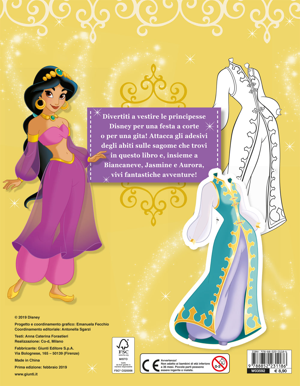 Gioca con la moda - Principesse. Abiti da sera