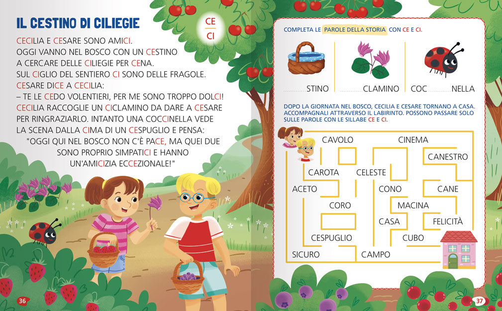 Dalle sillabe alle parole, dalle parole ai racconti::in stampatello maiuscolo