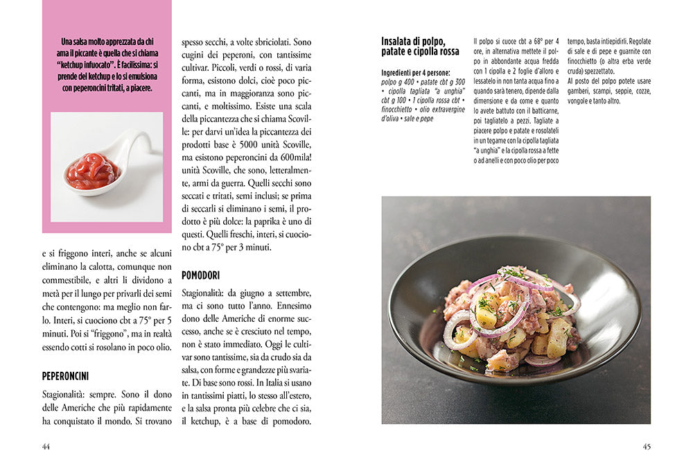 CBT verdure::Cuocere sottovuoto a bassa temperatura. Master di cucina.