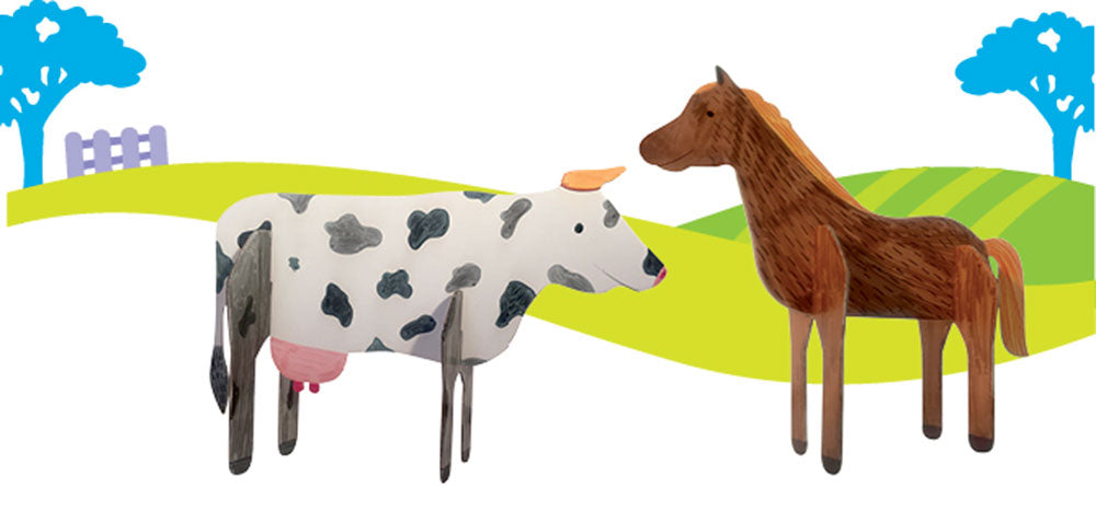 Colorare in 3D - Fattoria::Tante pagine da colorare