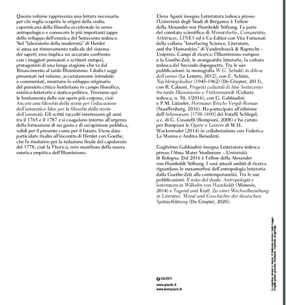 Saggi del primo periodo (1765-1787)::Testo tedesco a fronte