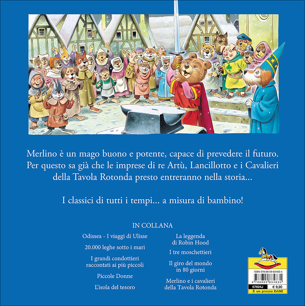 Merlino e i cavalieri della Tavola Rotonda