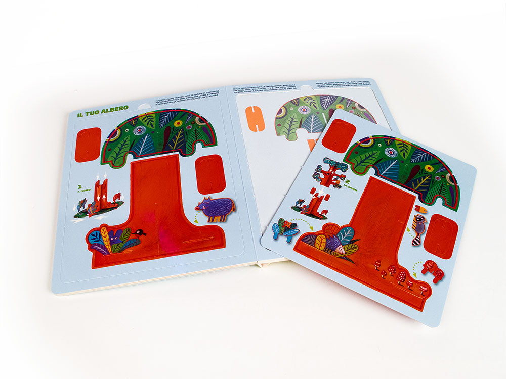 Il mio albero. La vita, le stagioni e gli animali::Con modello 3D da montare