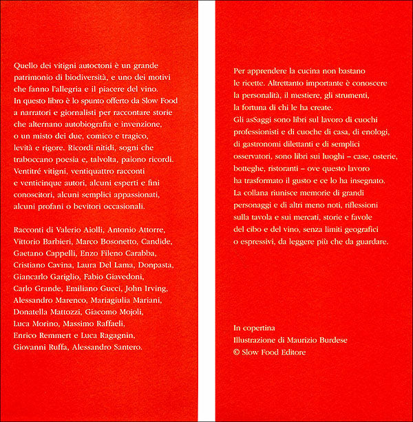 Oh com'è bella l'uva fogarina::Storie di un Bacco minore