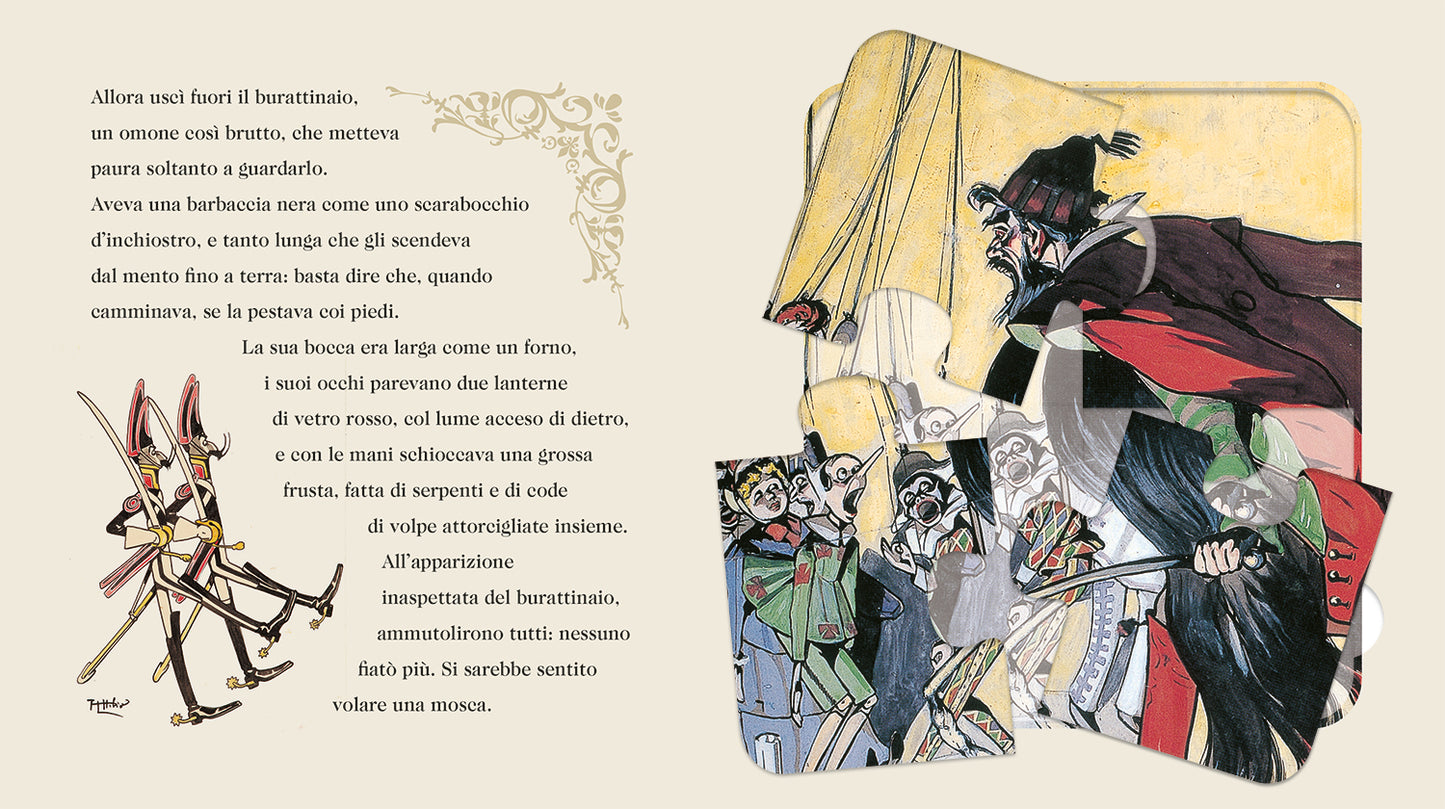 Pinocchio. Libro Puzzle