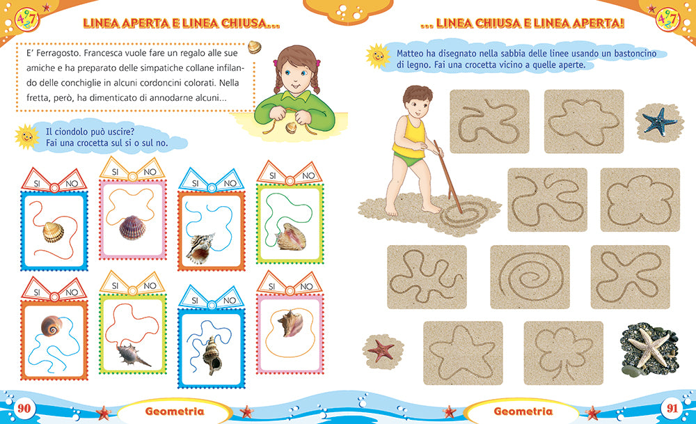 Imparo in vacanza - vado in seconda::Attività di ripasso per bambini della scuola primaria