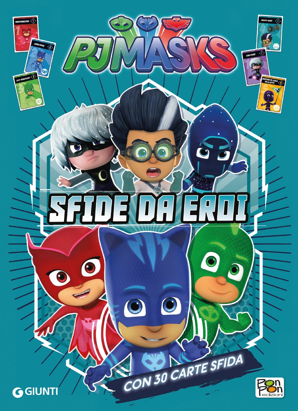 Pj Masks - Sfide da eroi::Con 30 carte sfida