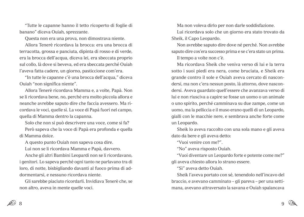 Storia di Ouiah che era un leopardo::Lettori instancabili