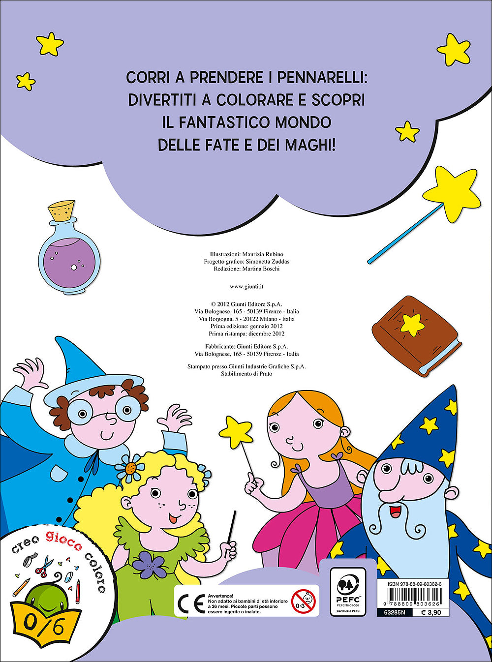 Colora e gioca con Fate e Maghi