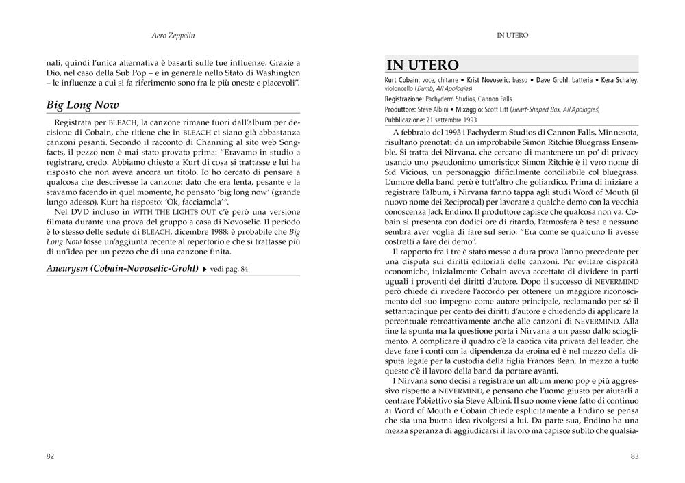 Nirvana. Teen Spirit::Le storie dietro le canzoni