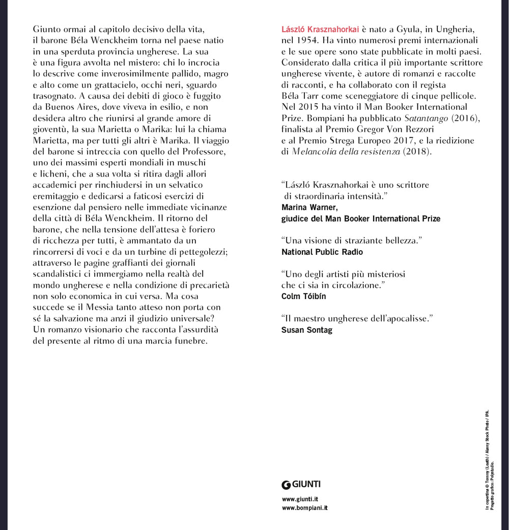 Il ritorno del Barone Wenckheim