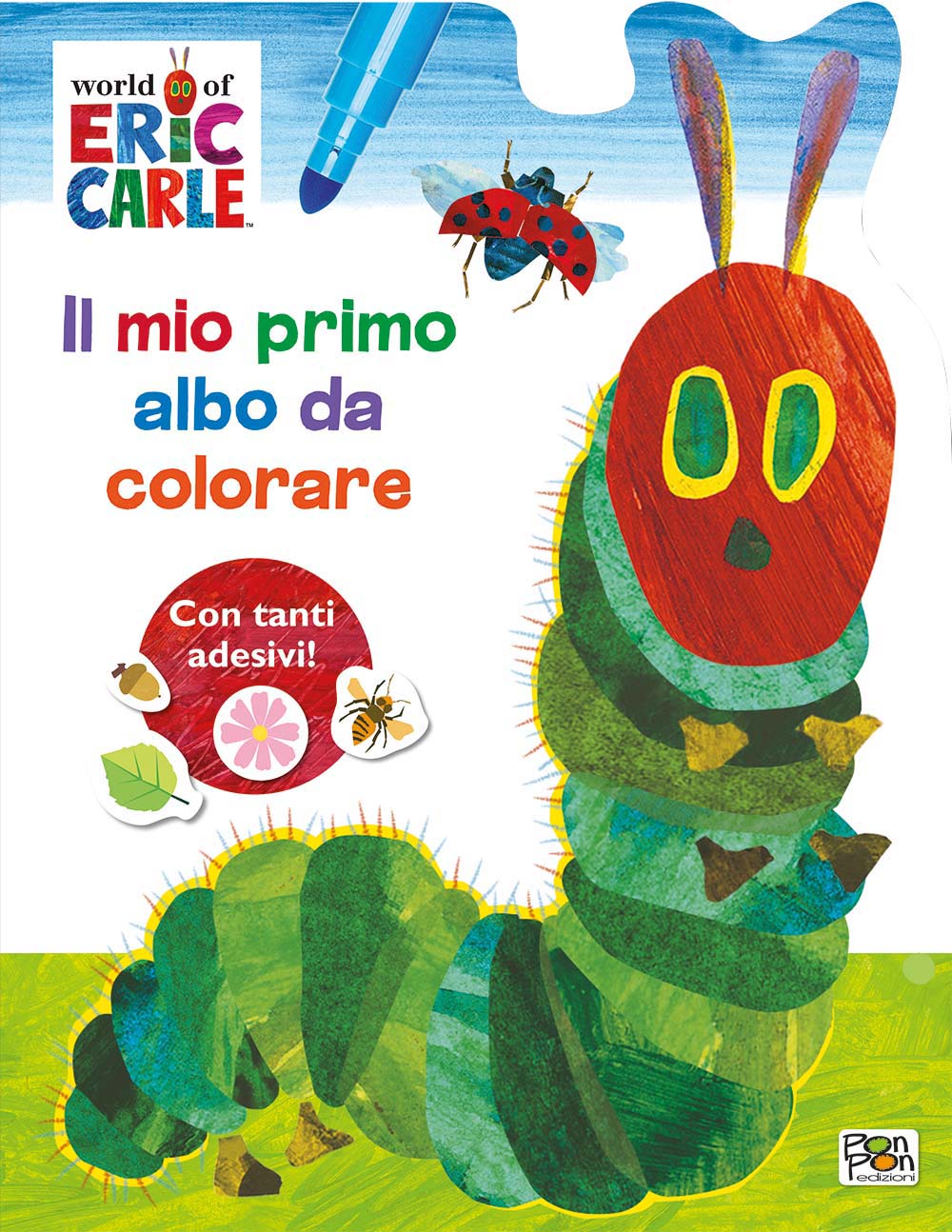 ERIC CARLE IL MIO PRIMO ALBO DA COLORARE