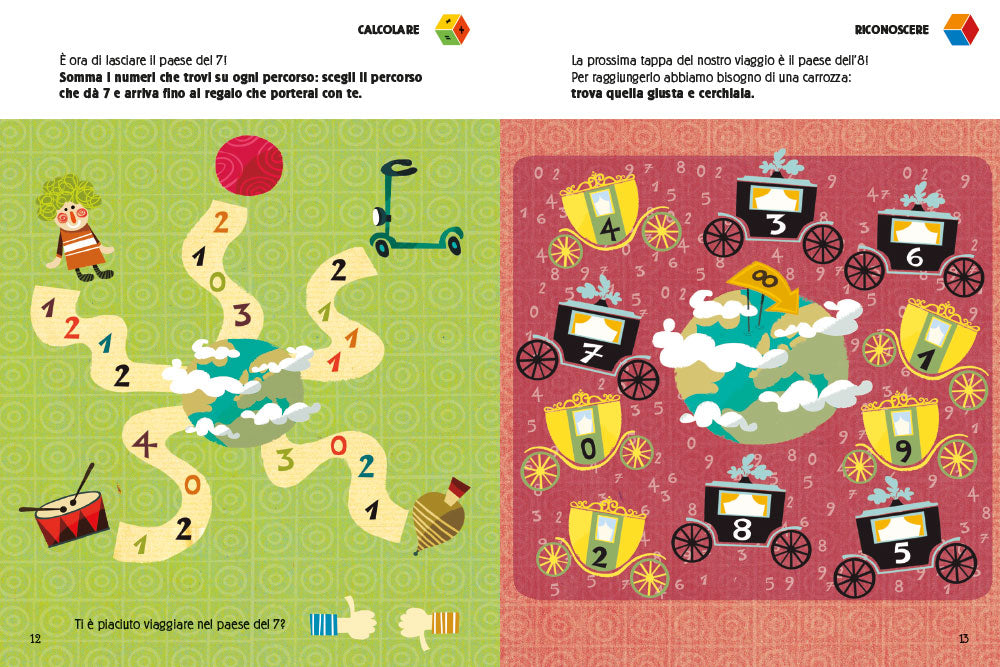Mate Lab 1° livello::Viaggio nel mondo dei numeri