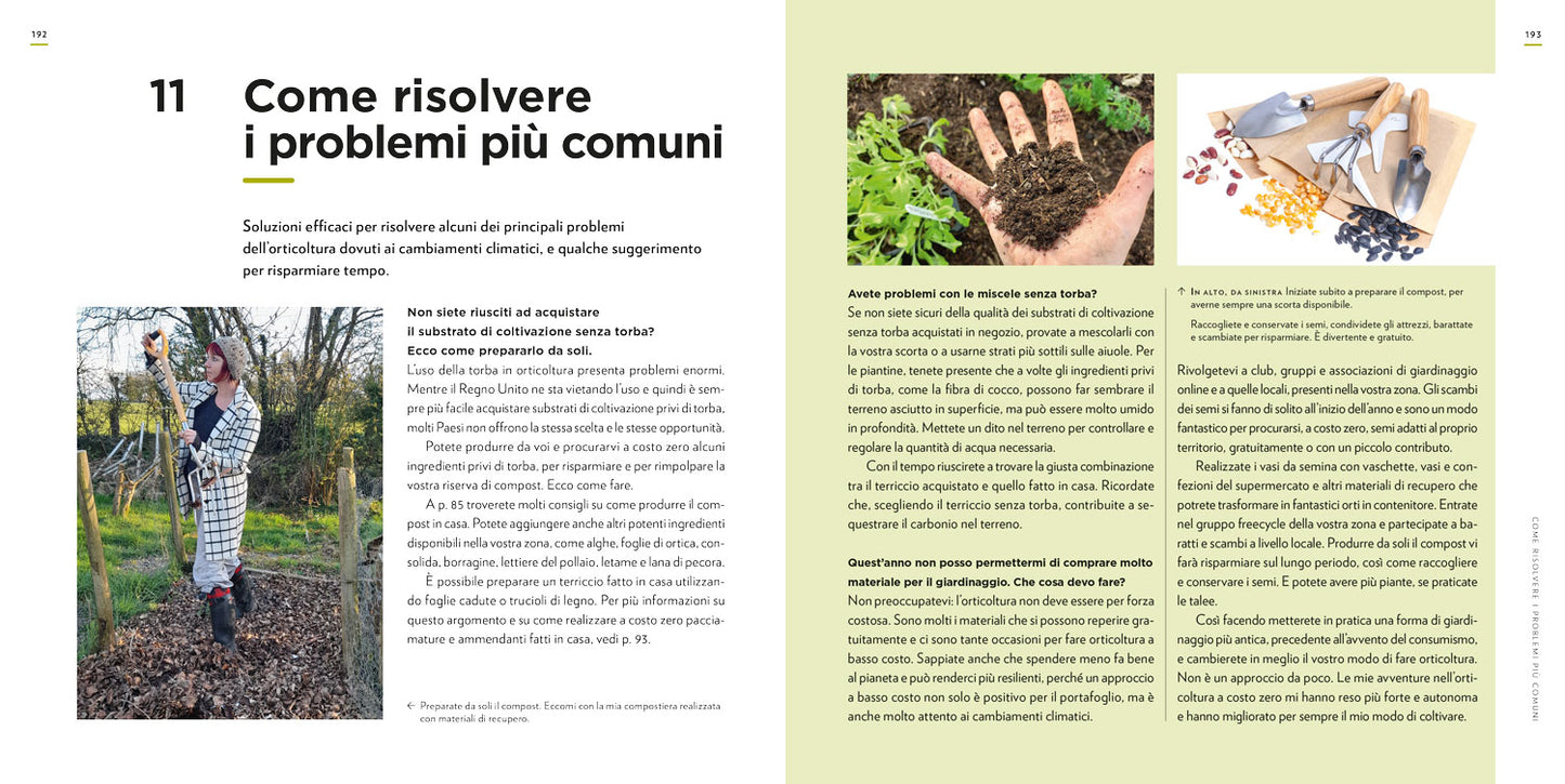 L'orto resiliente::Sostenibilità - Buone pratiche - Risparmio idrico - Orto urbano - Coltivazione eco-friendly
