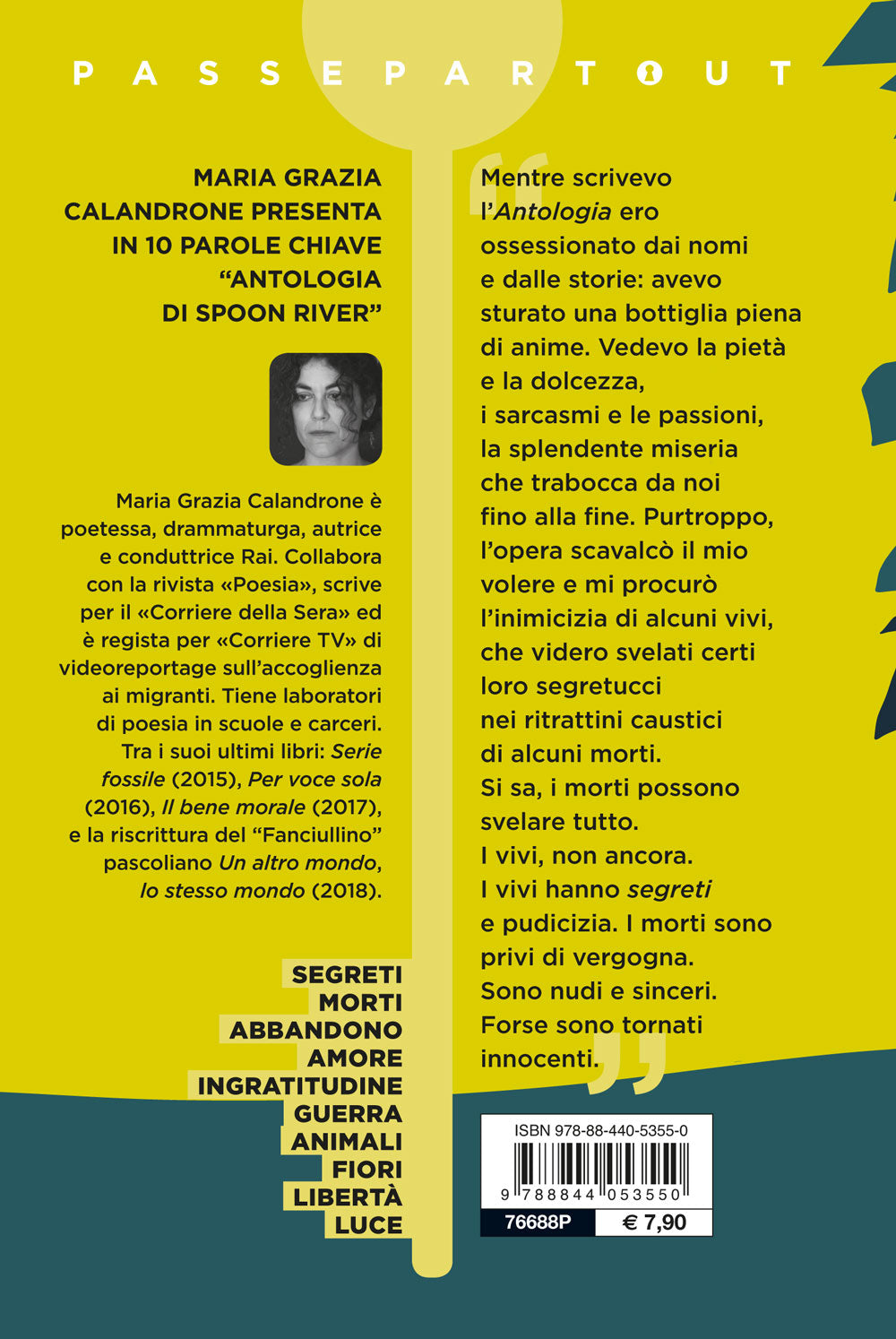 Antologia di Spoon River::Testo inglese a fronte