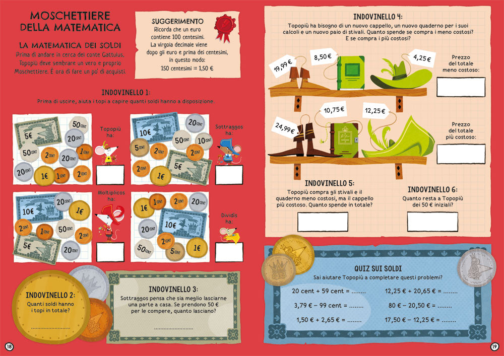 I moschettieri della matematica – Calcoli a mente