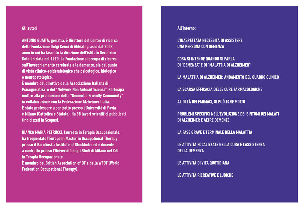 Vivere con l'alzheimer::• Cos'è • Come si riconosce •Le cause •Cosa fare •Famiglia e società