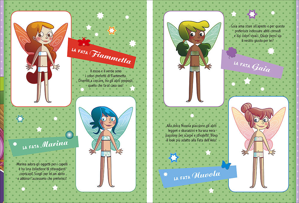 Fate attacca-stacca::Con tanti vestiti e accessori attacca-stacca!