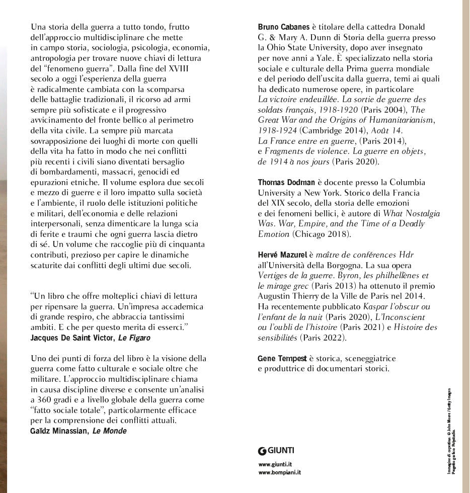 Una storia della guerra::Dal XIX secolo ai giorni nostri