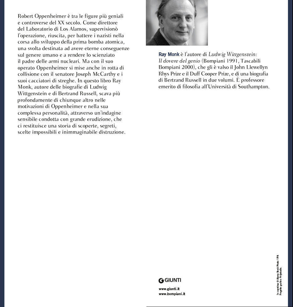 Robert Oppenheimer::L'u0mo che inventò la bomba atomica