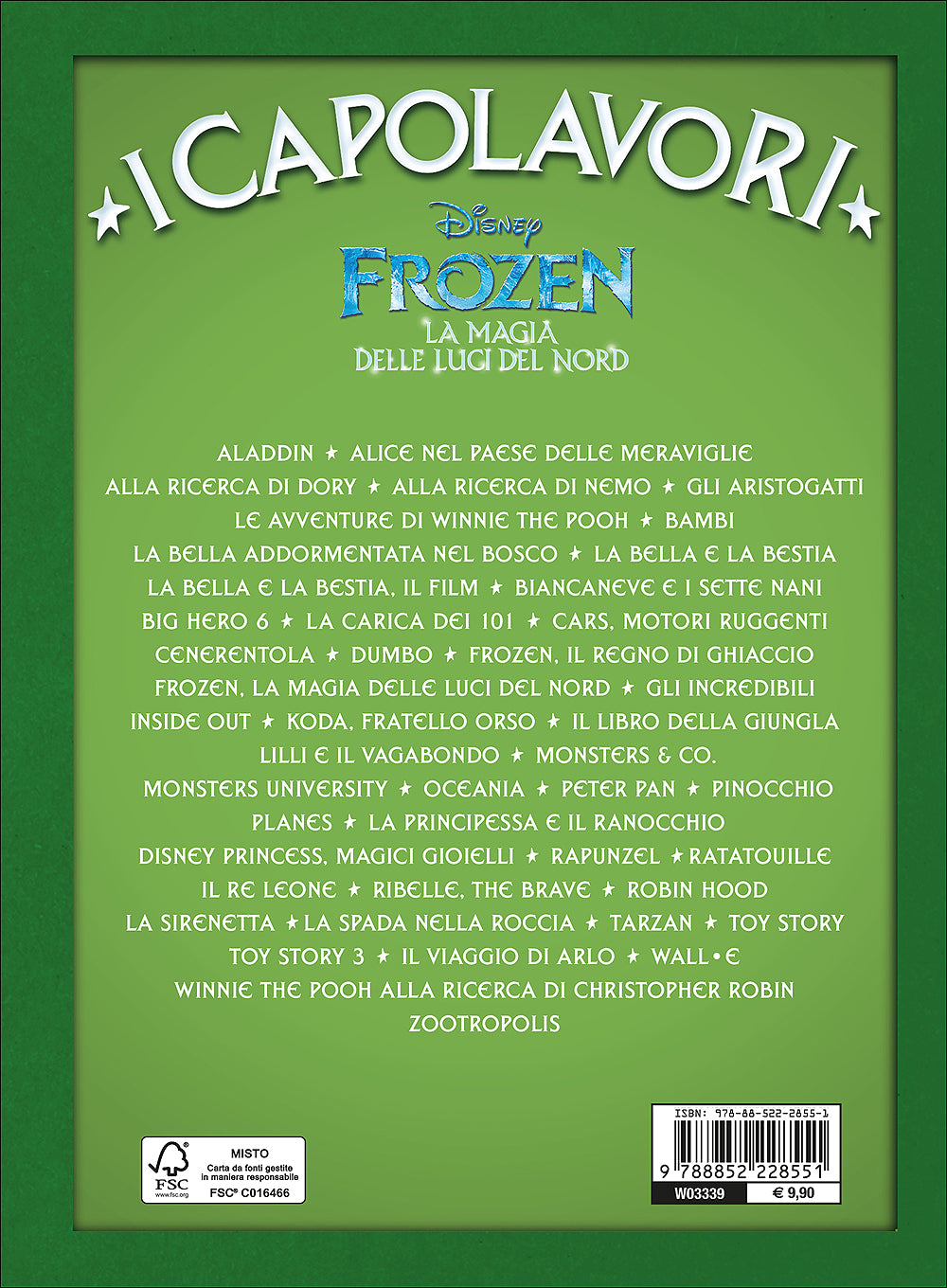 Frozen. La magia delle luci del Nord - I Capolavori