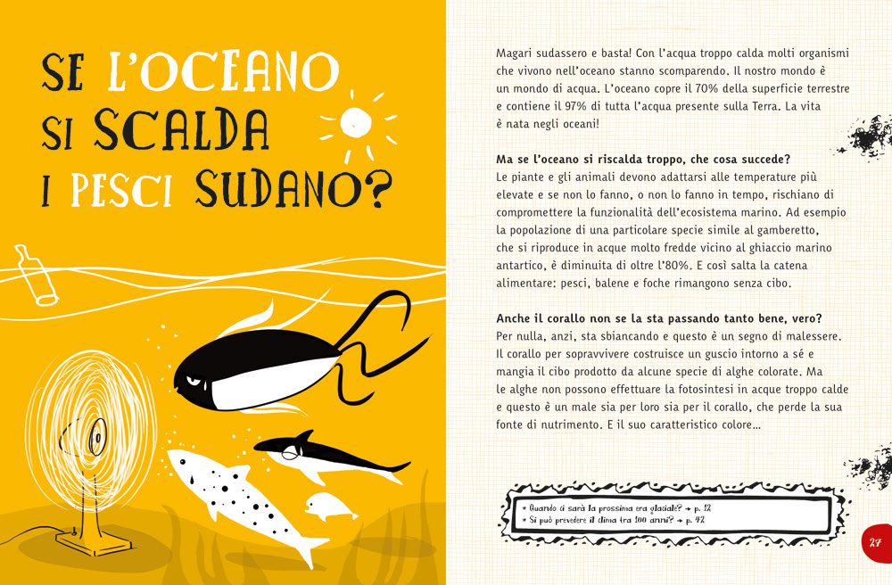 Perché la terra ha la febbre?::E tante altre domande sul clima. Federico Taddia intervista Elisa Palazzi
