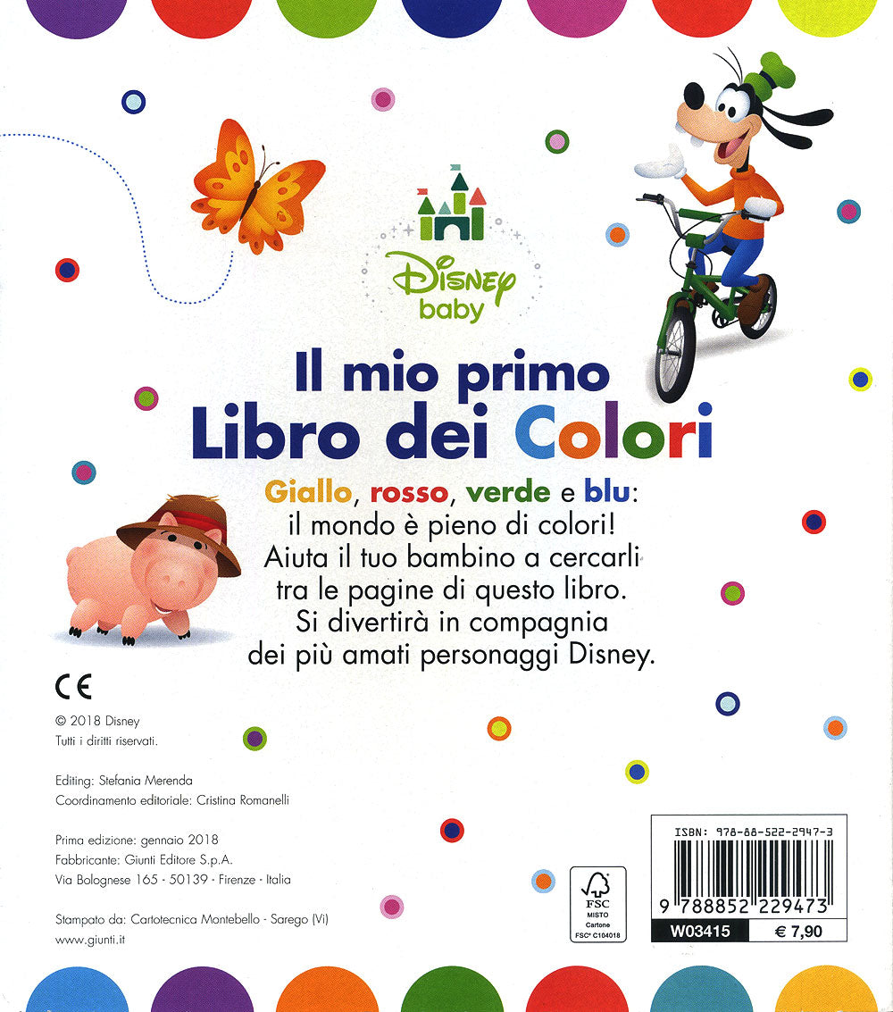 Disney Baby - Il mio primo Libro dei Colori