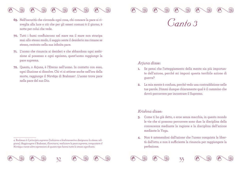 Bhagavad Gita::Il canto del Divino Signore