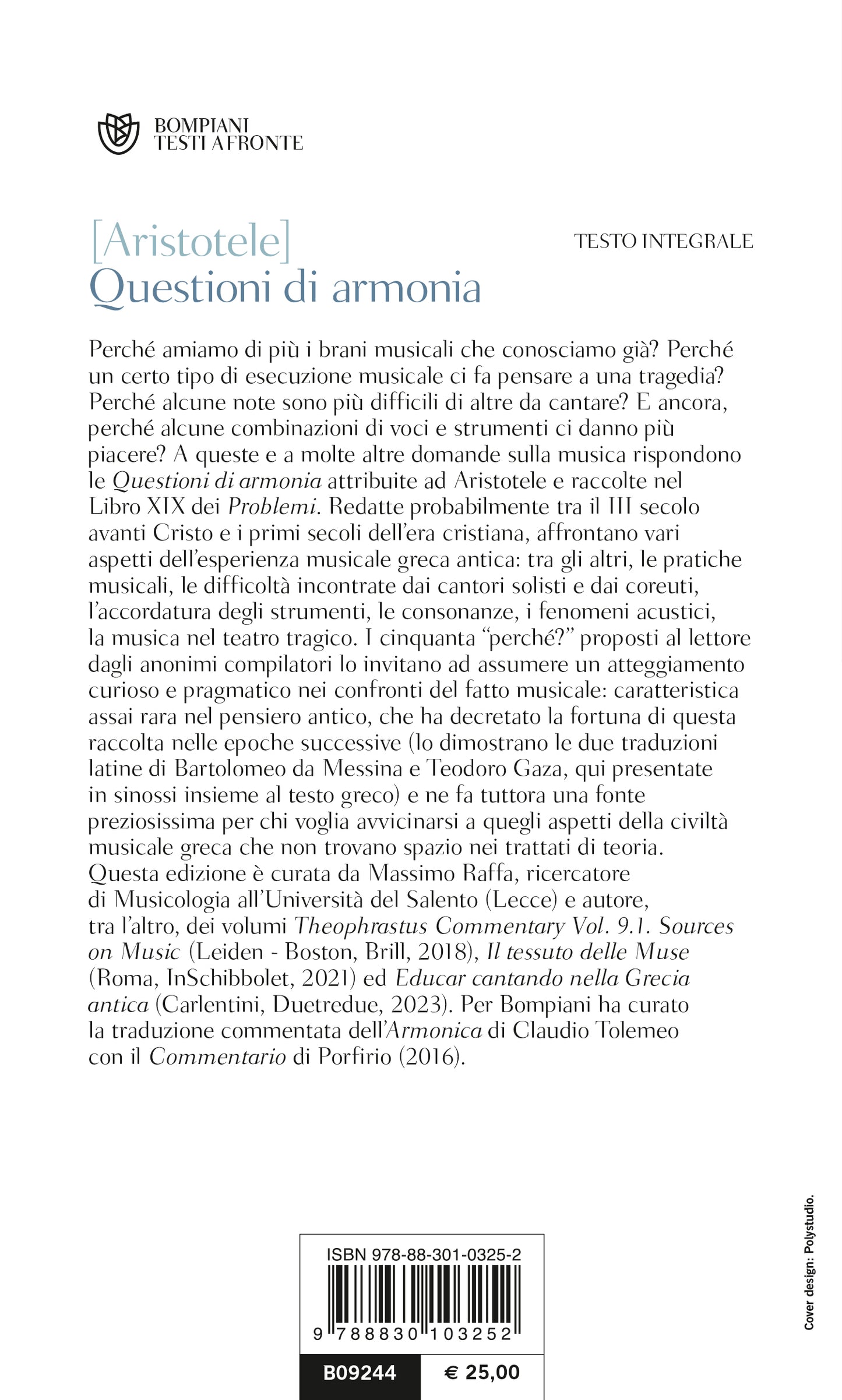 Questioni di armonia::Problemi, Libro XIX