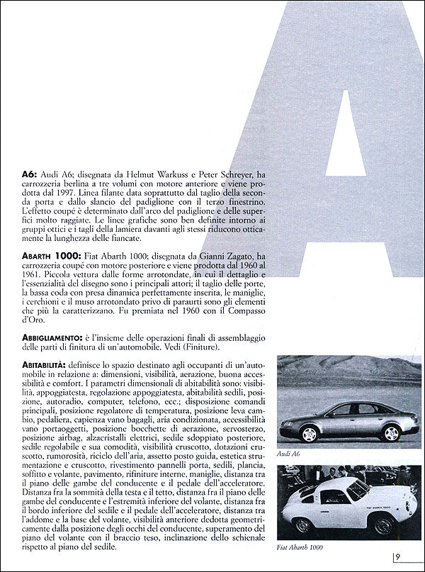 Automobile. Glossario dello Stile