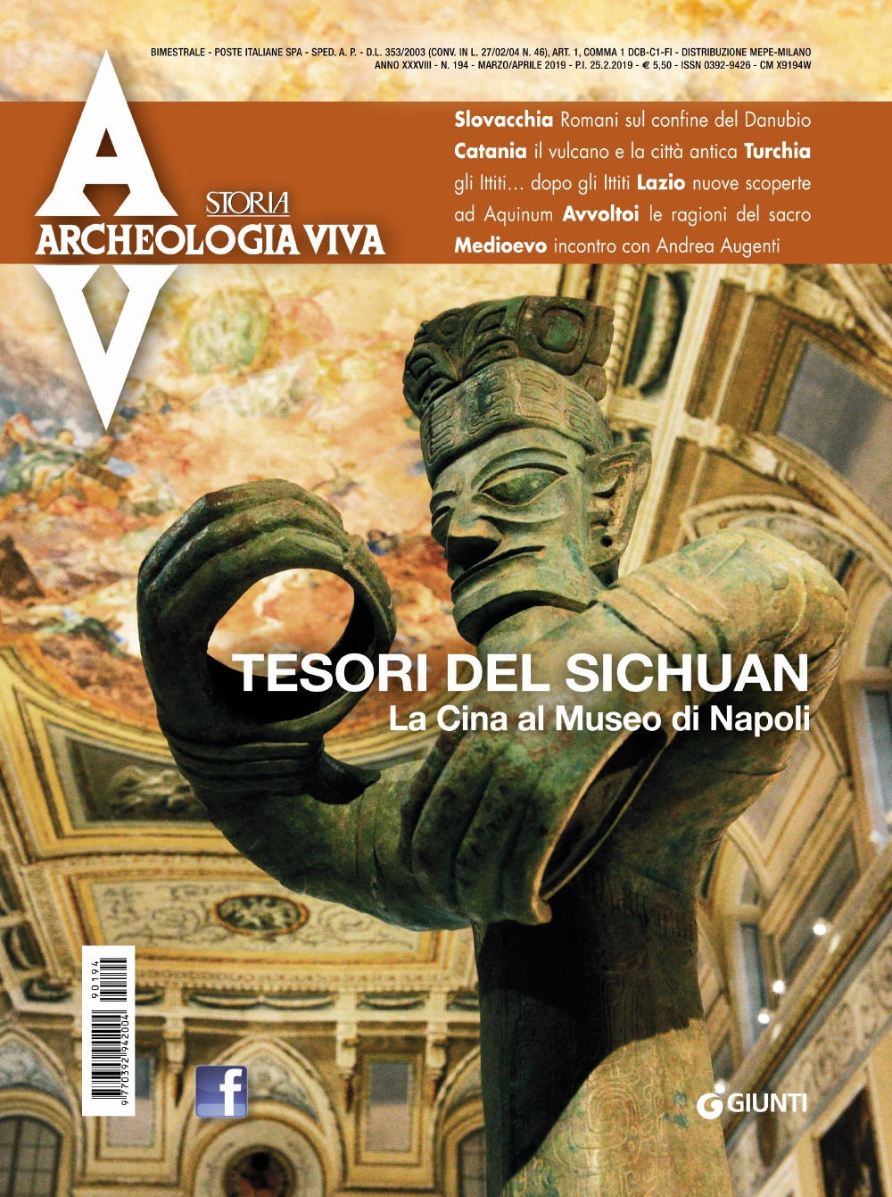 Archeologia Viva n. 194 - marzo/aprile 2019::Rivista bimestrale