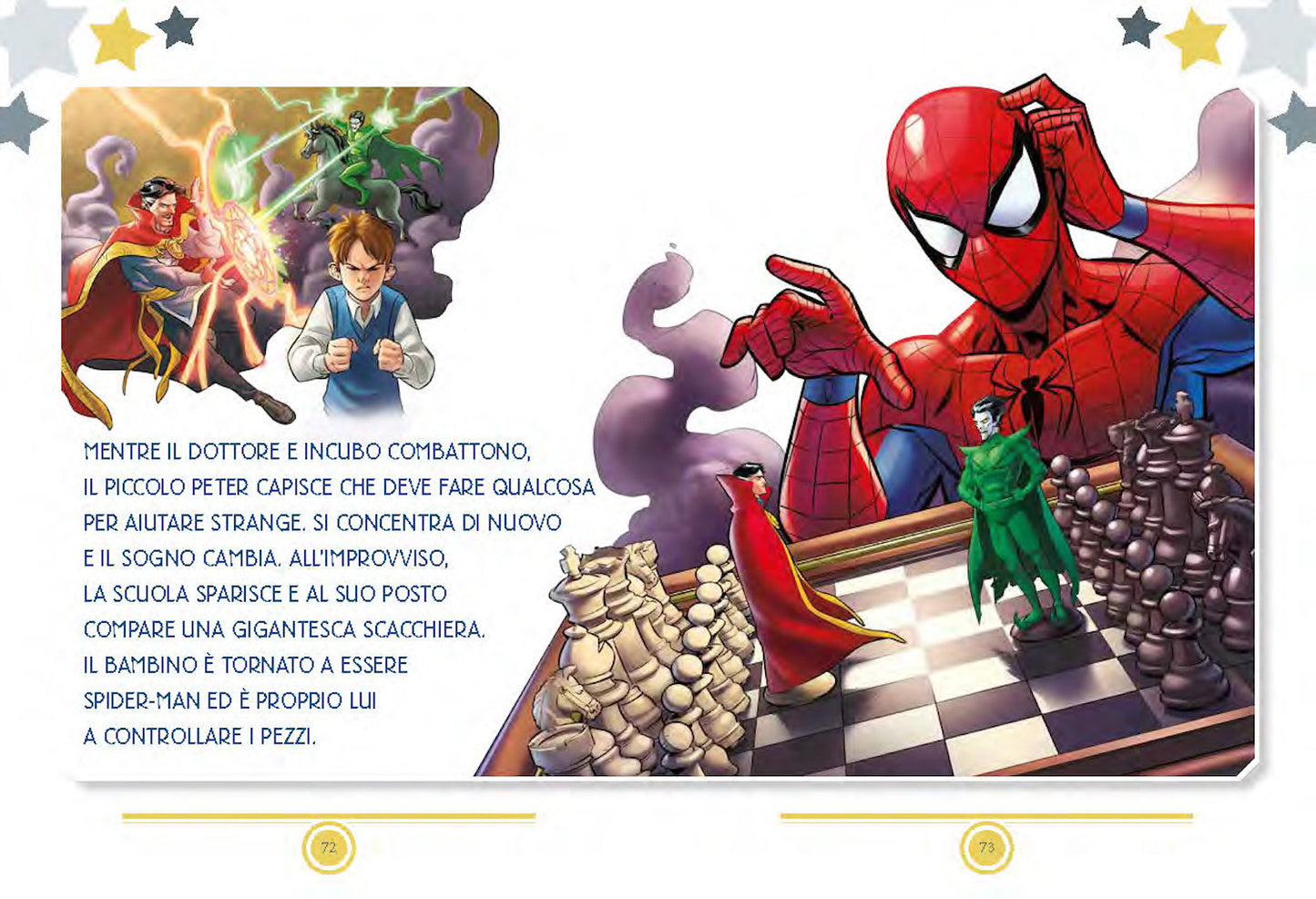 Marvel 5 minuti prima di dormire - in maiuscolo::Poteri straordinari