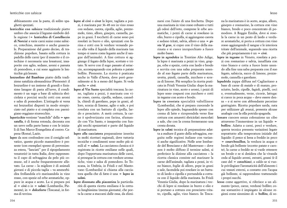 Dizionario delle cucine regionali italiane::Dalla A alla Z la storia del nostro patrimonio gastronomico