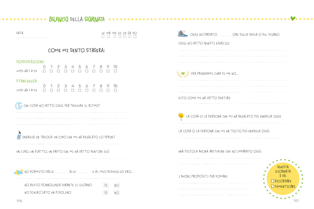 My energy planner::Come vincere la stanchezza e ritrovare il benessere