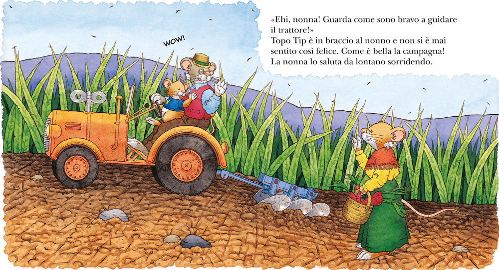 Topo Tip non vuole dormire dai nonni!