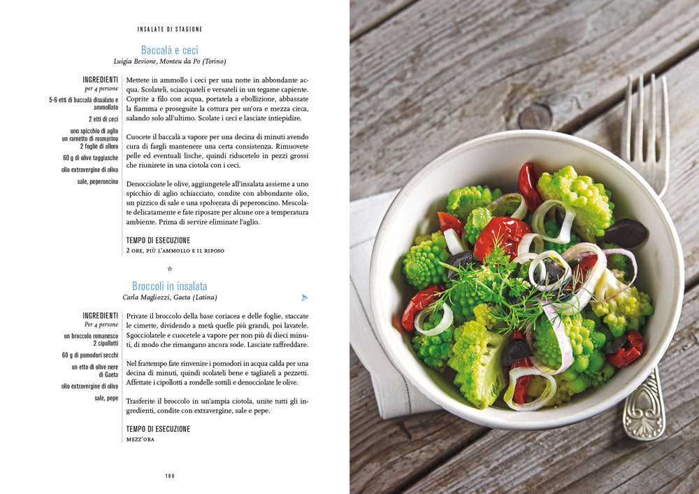 Insalate di stagione::110 ricette per tutto l'anno