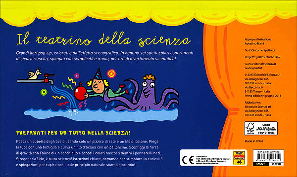 Esperimenti pop-up con l'acqua