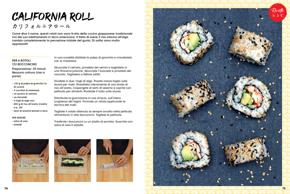 SUSHI::MAKI, ONIGIRI E ALTRE SPECIALITA' DI RISO GIAPPONESI